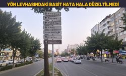 Yönlendirme Levhasındaki Basit Hata Hala Düzeltilmedi