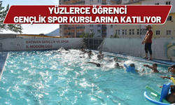Yüzlerce Öğrenci Gençlik Spor Kurslarına Katılıyor