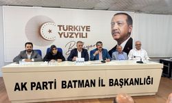 Nasıroğlu: "Batman'da İlmik İlmik Yol Haritası İşliyoruz"