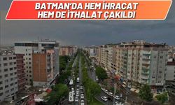 Batman’da Hem İhracat Hem İthalat Çakıldı