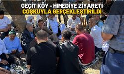 Geçit Köy - Hımediye Ziyareti Coşkuyla Gerçekleştirildi