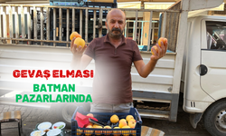 Gevaş Elması Batman Pazarlarında