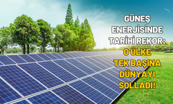 Güneş Enerjisinde Tarihi Rekor: O Ülke Tek Başına Dünyayı Solladı!