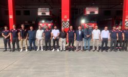 Saadet Partisinden İtfaiyecilere ziyaret