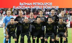 Batman Petrolspor Elazığ’dan Zaferle Dönüyor