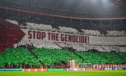 Galatasaray Taraftarından Gazze’ye Anlamlı Mesaj “Stop The Genocide!”