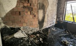 Apartmanda korkutan yangın 4 kişi hastaneye kaldırıldı
