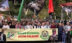 Batman Halkı Gazze İçin Yürüdü: Direnişin Zaferine Kadar Alanlardayız!