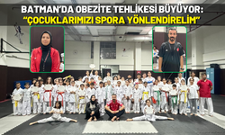 Batman’da Obezite Tehlikesi Büyüyor Çocuklarımızı Spora Yönlendirelim