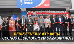 Deniz Feneri Batman’da Üçüncü Geçici Giyim Mağazasını Açtı