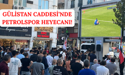 Gülistan Caddesi’nde Petrolspor Heyecanı!