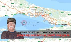 Marmara Denizi'nde 5 Büyüklüğünde Deprem: Şener Üşümezsoy'un Dediği Yine Çıktı!