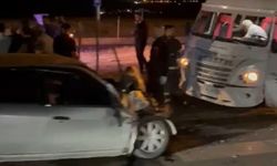 Çevre Yolunda Kaza; Sürücüler Yaralandı