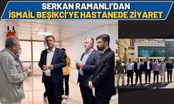 Serkan Ramanlı’dan İsmail Beşikci’ye Hastanede Ziyaret