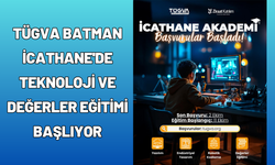 TÜGVA Batman İcathane'de Teknoloji ve Değerler Eğitimi Başlıyor