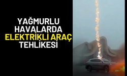 Yağmurlu Havalarda Elektrikli Araç Tehlikesi