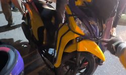 Yine motosiklet kazası: Kurye ölümden döndü!