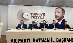 AK Parti Batman İl Yönetimi Toplandı
