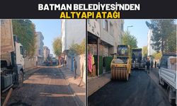 Batman Belediyesi'nden Altyapı Atağı