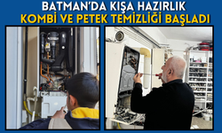 Batman’da Kışa Hazırlık: Kombi ve Petek Temizliği Başladı