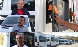 Batmanlı Minibüsçüler akaryakıt zamlarından şikâyetçi: Artık kontak kapatma noktasına geldik
