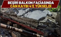 Beşiri Balkon Faciasında Can Kaybı 4’e Yükseldi