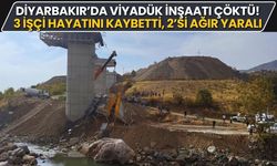 Diyarbakır’da Viyadük İnşaatı Çöktü! 3 İşçi Hayatını Kaybetti, 2’si Ağır Yaralı