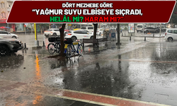 Dört Mezhebe Göre “Yağmur Suyu Elbiseye Sıçradı, Helâl mi? Haram mı?”