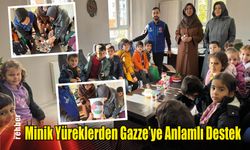 Minik Yüreklerden Gazze’ye Anlamlı Destek