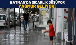 Batman’da Sıcaklık Düşüyor, Yağmur Geliyor!