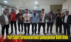 Yurt Spor Turnuvalarında Şampiyonlar Belli Oldu