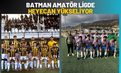 Batman Amatör Ligde Heyecan Yükseliyor
