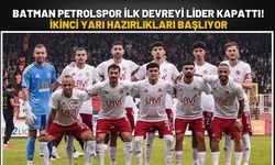 Batman Petrolspor İlk Devreyi Lider Kapattı! İkinci Yarı Hazırlıkları Başlıyor