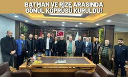Batman ve Rize Arasında Gönül Köprüsü Kuruldu!