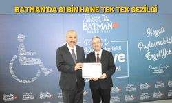 Batman’da 81 Bin Hane Tek Tek Gezildi