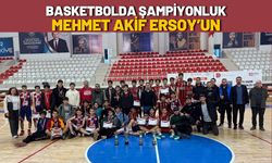 Batman’da Basketbolda Şampiyonluk Mehmet Akif Ersoy’un
