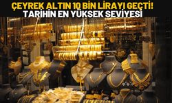 Batman’da Çeyrek Altın 10 Bin Lirayı Geçti! Tarihin En Yüksek Seviyesi
