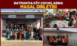 Batman’da Köy Çocuklarına Masal Dinletisi