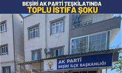 Beşiri AK Parti Teşkilatında Toplu İstifa Şoku