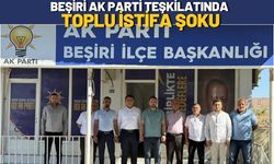 Beşiri AK Parti Teşkilatında Toplu İstifa Şoku