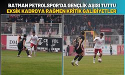Batman Petrolspor’da Gençlik Aşısı Tuttu: Eksik Kadroya Rağmen Kritik Galibiyetler