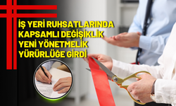 İş Yeri Ruhsatlarında Kapsamlı Değişiklik: Yeni Yönetmelik Yürürlüğe Girdi