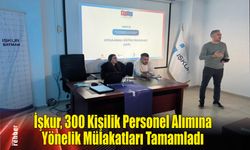 İşkur, 300 Kişilik Personel Alımına Yönelik Mülakatları Tamamladı