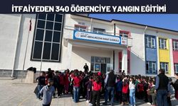 İtfaiyeden 340 Öğrenciye Yangın Eğitimi