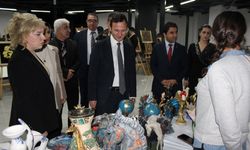 Kadınların El Emeği Göz Nuru Eserleri Görücüye Çıktı