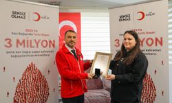 Kızılay 3 milyon kan bağışı hedefine ulaştı