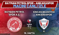 Batman Petrolspor - Ankaraspor Maçını Canlı İzle