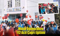Minik Öğrencilere 112 Acil Çağrı Eğitimi