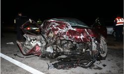 Polisin "dur" ihtarına uyman araç kaza yaptı: 5 ölü, bir yaralı