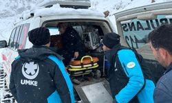 Sason’da Kar Geçit Vermedi, UMKE Engelleri Aşarak Hayat Kurtardı!
